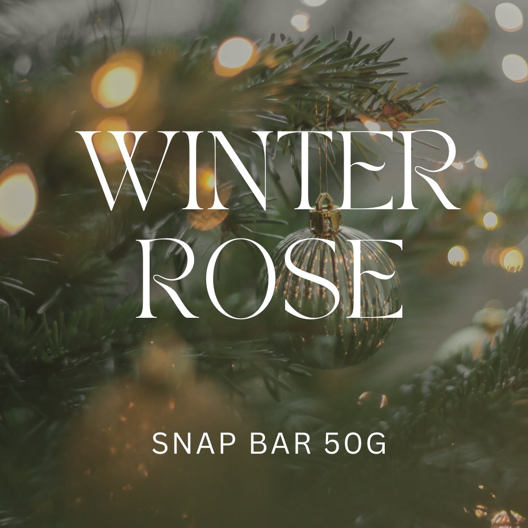 Winter Rose Wax Melt Snap Bar